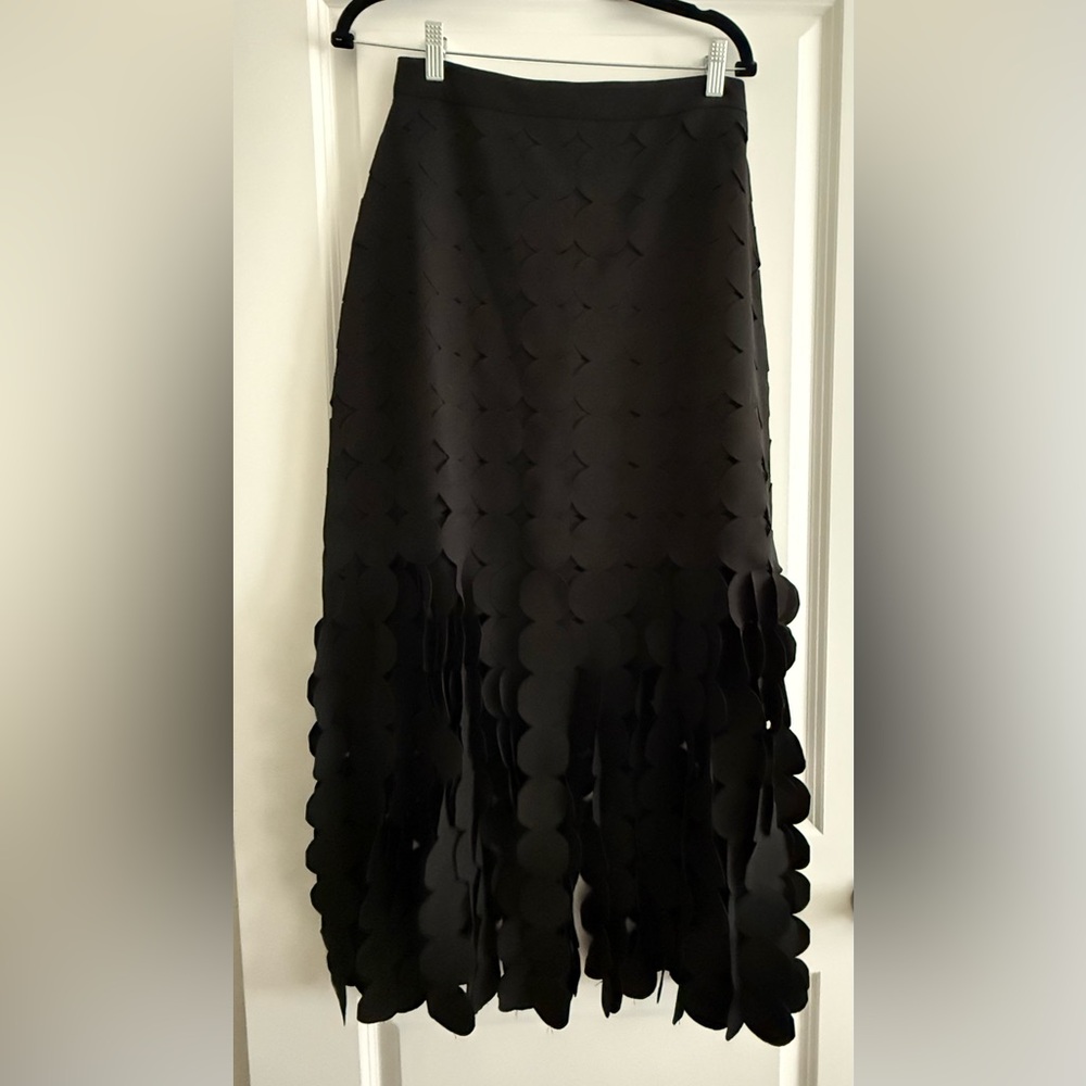 *BRAND NEW* Style by GG disc black multi circle maxi skirt